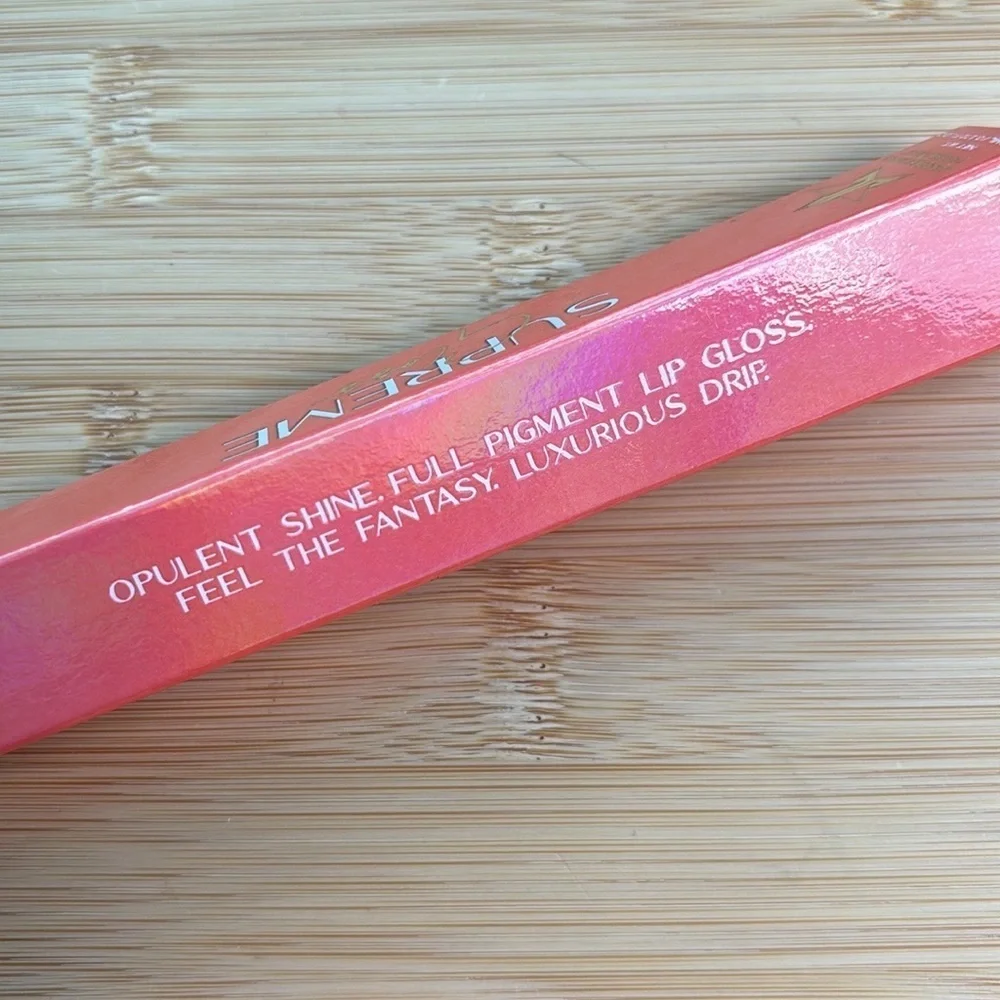 Brand New Jeffree Star Supreme Gloss Full Pigment Lip Nude Garden Earthy Orange